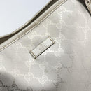 GUCCI GG Implementation Tote Bag Silver 197953 Auth ka2232-17
