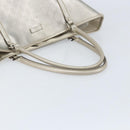 GUCCI GG Implementation Tote Bag Silver 197953 Auth ka2232-7