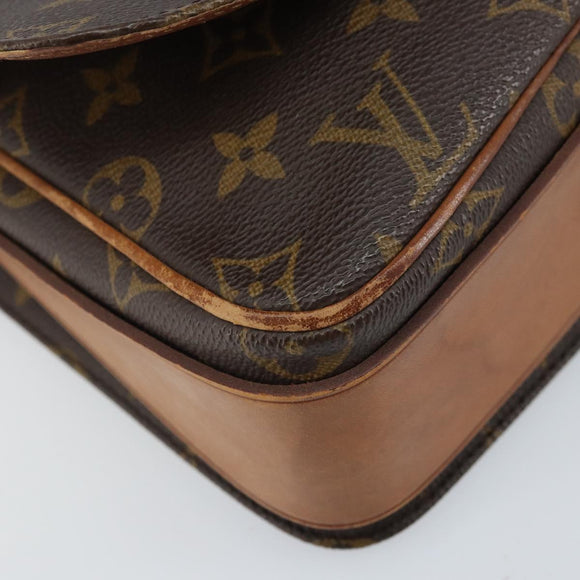 LOUIS VUITTON Monogram Cartouchiere GM Schoudertas M51252 LV Auth ka2233