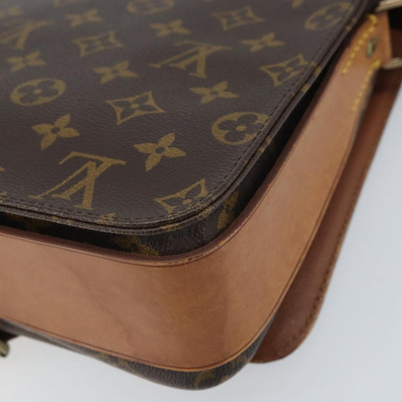 LOUIS VUITTON Monogram Cartouchiere GM Schoudertas M51252 LV Auth ka2233