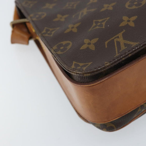 LOUIS VUITTON Monogram Cartouchiere GM Schoudertas M51252 LV Auth ka2233