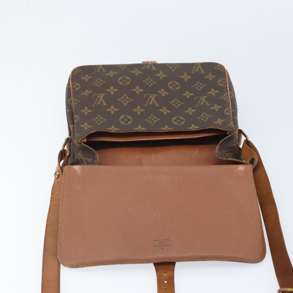 LOUIS VUITTON Monogram Cartouchiere GM Schoudertas M51252 LV Auth ka2233