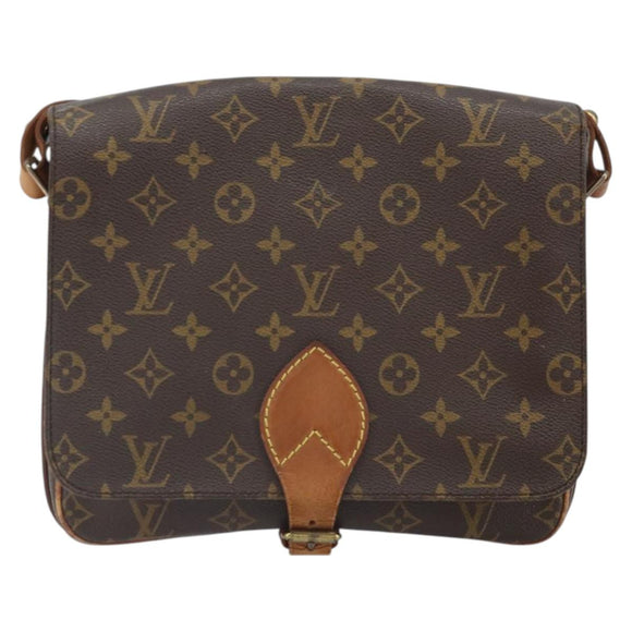 LOUIS VUITTON Monogram Cartouchiere GM Schoudertas M51252 LV Auth ka2233
