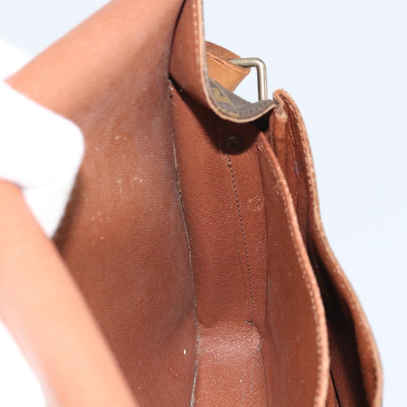 LOUIS VUITTON Monogram Cartouchiere GM Schoudertas M51252 LV Auth ka2233