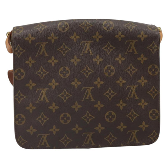 LOUIS VUITTON Monogram Cartouchiere GM Schoudertas M51252 LV Auth ka2233