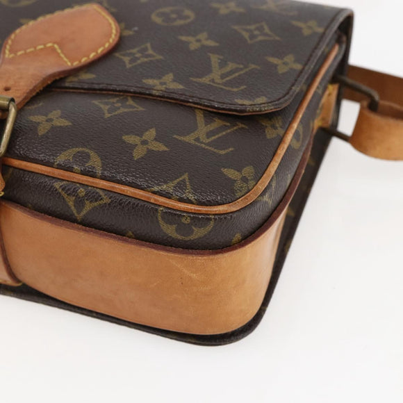 LOUIS VUITTON Monogram Cartouchiere MM Shoulder Bag M51253 LV Auth ka2234