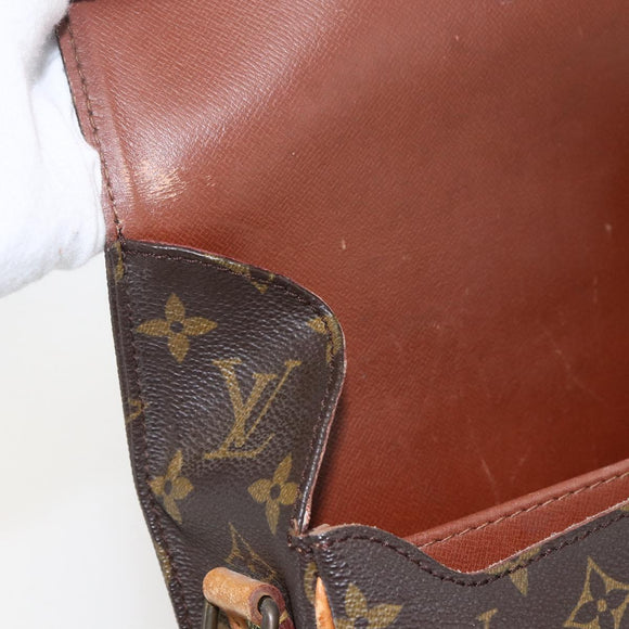 LOUIS VUITTON Monogram Cartouchiere MM Shoulder Bag M51253 LV Auth ka2234