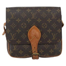 LOUIS VUITTON Monogram Cartouchiere MM Shoulder Bag M51253 LV Auth ka2234-13