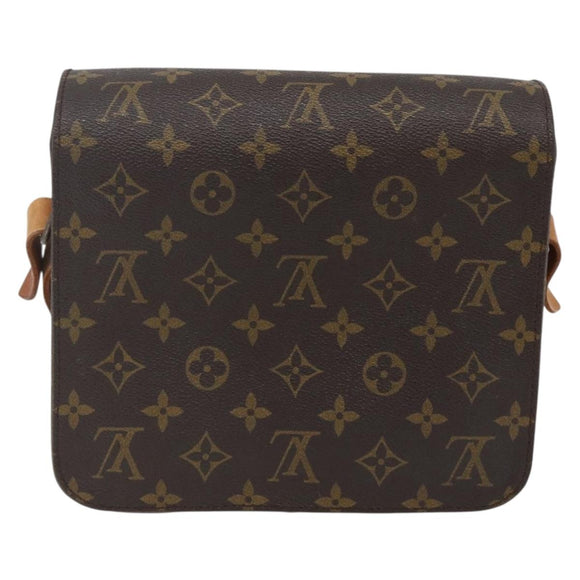 LOUIS VUITTON Monogram Cartouchiere MM Shoulder Bag M51253 LV Auth ka2234