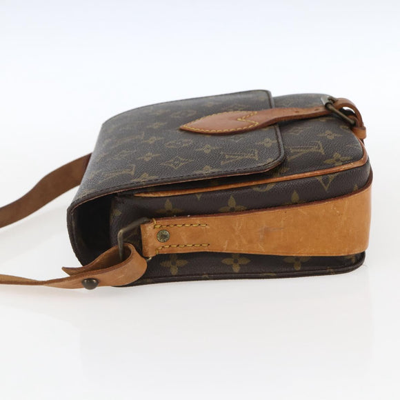 LOUIS VUITTON Monogram Cartouchiere MM Shoulder Bag M51253 LV Auth ka2234