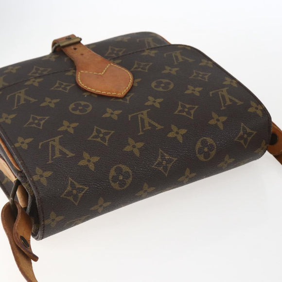 LOUIS VUITTON Monogram Cartouchiere MM Shoulder Bag M51253 LV Auth ka2234