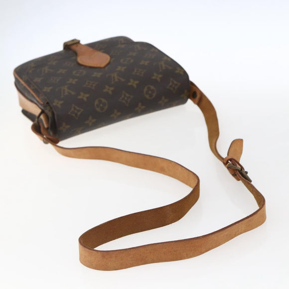 LOUIS VUITTON Monogram Cartouchiere MM Shoulder Bag M51253 LV Auth ka2234