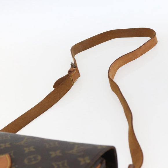 LOUIS VUITTON Monogram Cartouchiere MM Shoulder Bag M51253 LV Auth ka2234