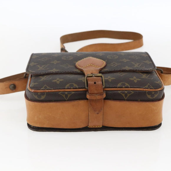 LOUIS VUITTON Monogram Cartouchiere MM Shoulder Bag M51253 LV Auth ka2234