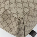 GUCCI GG Supreme Hand Bag PVC Beige Silver 140959 Auth ka2238-13