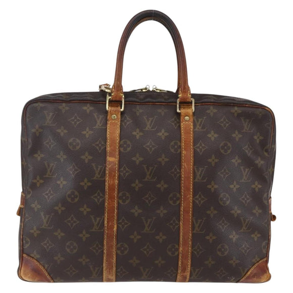 LOUIS VUITTON Monogram Porte Documents Voyage Business Bag M53361 LV Auth ka224