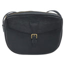 LOUIS VUITTON Epi Jeune Fille MM Shoulder Bag Black M52152 LV Auth ka2241-13