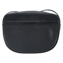 LOUIS VUITTON Epi Jeune Fille MM Shoulder Bag Black M52152 LV Auth ka2241-2