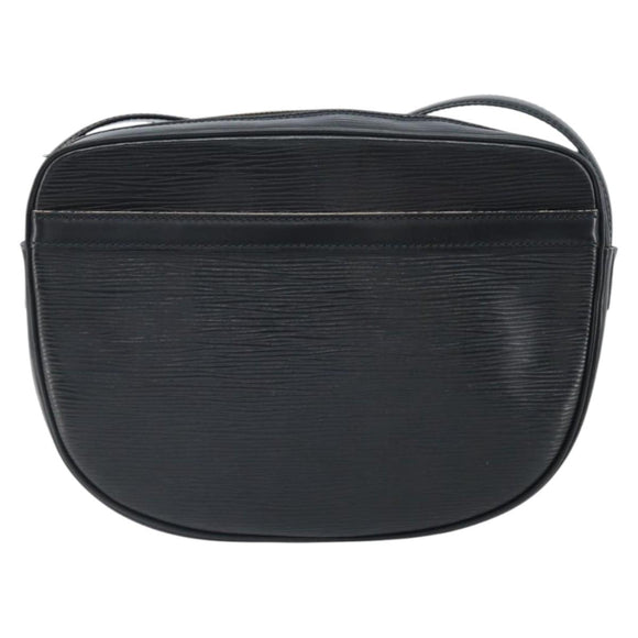 LOUIS VUITTON Epi Jeune Fille MM Shoulder Bag Black M52152 LV Auth ka2241