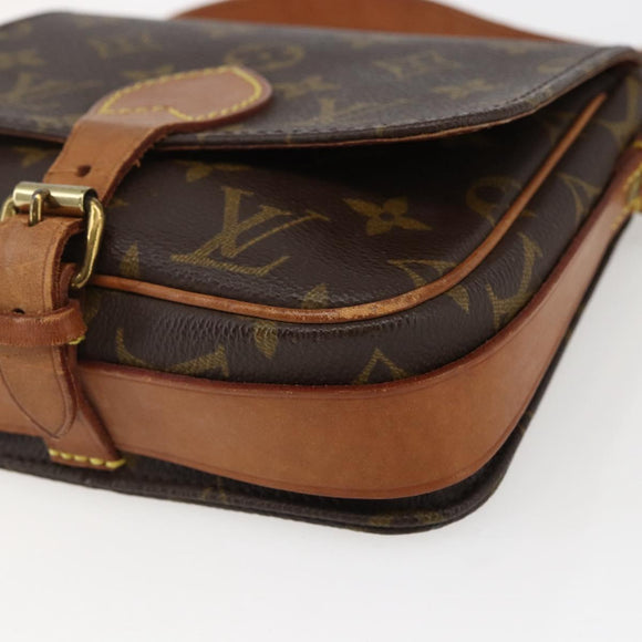 LOUIS VUITTON Monogram Cartouchiere PM Shoulder Bag M51254 LV Auth ka2242