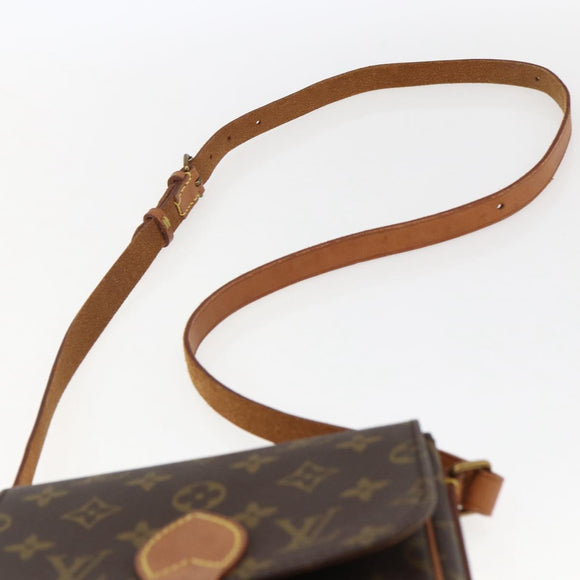 LOUIS VUITTON Monogram Cartouchiere PM Shoulder Bag M51254 LV Auth ka2242