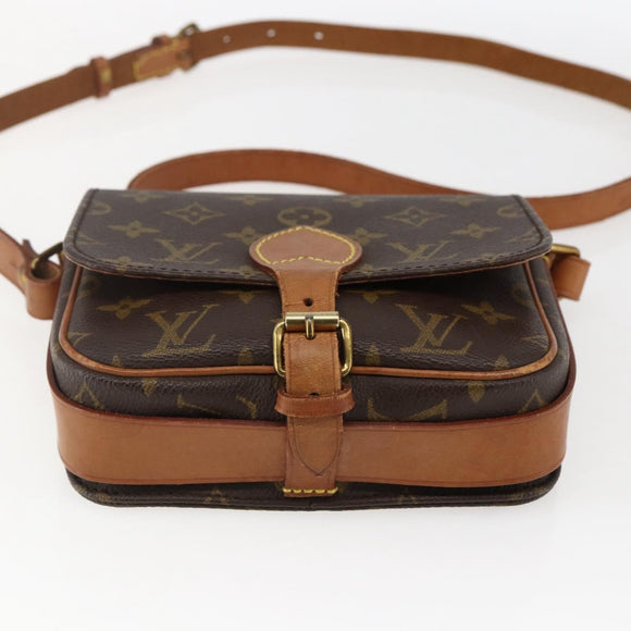 LOUIS VUITTON Monogram Cartouchiere PM Shoulder Bag M51254 LV Auth ka2242