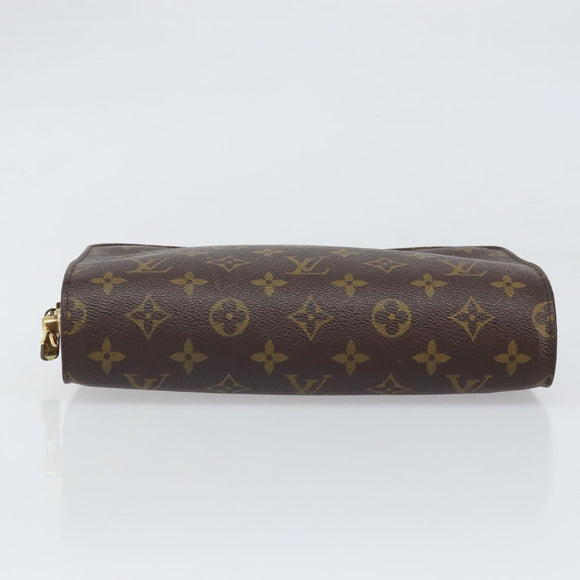 LOUIS VUITTON Monogram Orsay Clutch Bag M51790 LV Auth ka2247