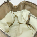 Chloe Paddington Hand Bag Leather Beige Gold Silver Auth ka2248SAV-22