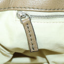Chloe Paddington Hand Bag Leather Beige Gold Silver Auth ka2248SAV-23