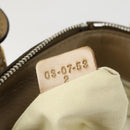 Chloe Paddington Hand Bag Leather Beige Gold Silver Auth ka2248SAV-25