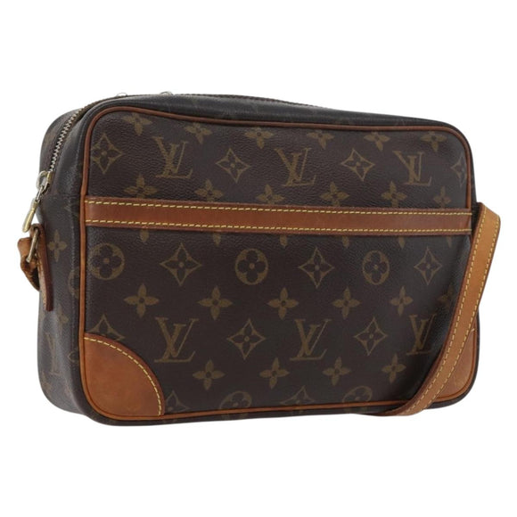 LOUIS VUITTON Monogram Trocadero 27 Umhängetasche M51274 LV Auth ka2249