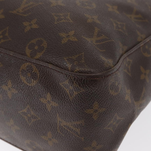 LOUIS VUITTON Monogram Looping GM Shoulder Bag M51145 LV Auth ka225