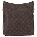 LOUIS VUITTON Monogram Looping GM Shoulder Bag M51145 LV Auth ka225-13