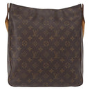 LOUIS VUITTON Monogram Looping GM Shoulder Bag M51145 LV Auth ka225-2