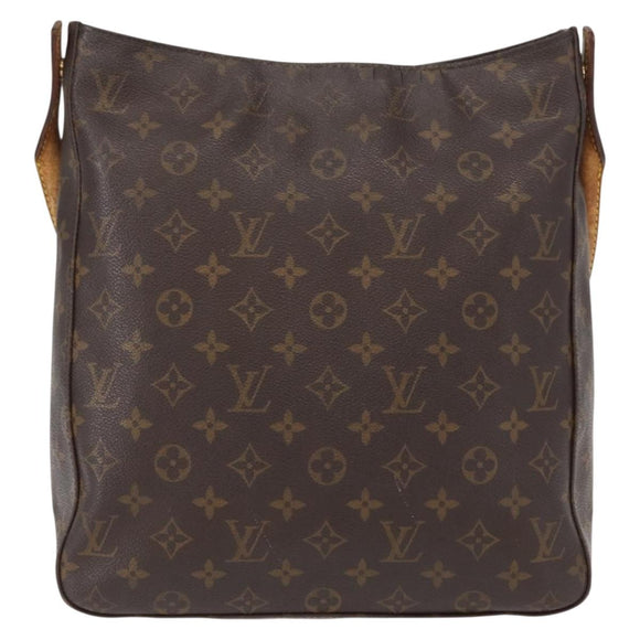 LOUIS VUITTON Monogram Looping GM Shoulder Bag M51145 LV Auth ka225