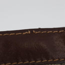 GUCCI GG Supreme Web Sherry Line Clutch Bag PVC Beige Red 010 378 Auth ka2251-4