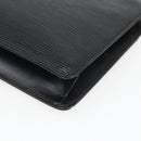 LOUIS VUITTON Epi Pochette Homme Clutch Bag Black M52522 LV Auth ka2258-15