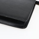 LOUIS VUITTON Epi Pochette Homme Clutch Bag Black M52522 LV Auth ka2258-7