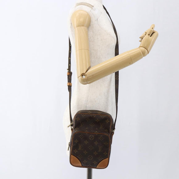LOUIS VUITTON Monogram Amazon Umhängetasche M45236 LV Auth ka2262