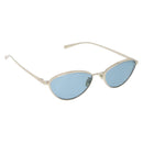 CHANEL Sunglasses metal Blue CC Auth ka2269V-1