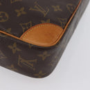 LOUIS VUITTON Monogram Compiegne 28 Clutch Bag M51845 LV Auth ka2272-15