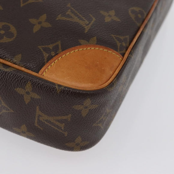 LOUIS VUITTON Monogram Compiegne 28 Clutch Bag M51845 LV Auth ka2272
