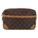 LOUIS VUITTON Monogram Compiegne 28 Clutch Bag M51845 LV Auth ka2272-13