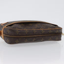 LOUIS VUITTON Monogram Compiegne 28 Clutch Bag M51845 LV Auth ka2272-5