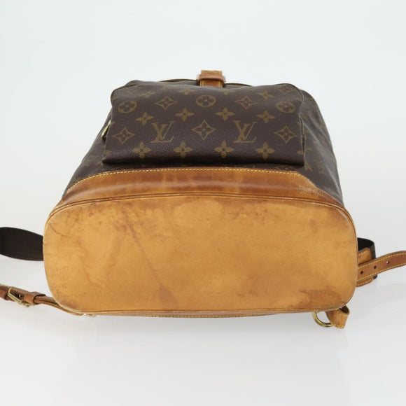 LOUIS VUITTON Monogram Montsouris GM Backpack M51135 LV Auth ka2273