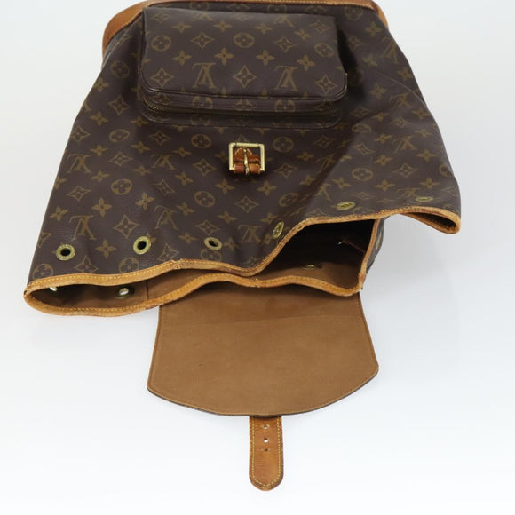 LOUIS VUITTON Monogram Montsouris GM Backpack M51135 LV Auth ka2273