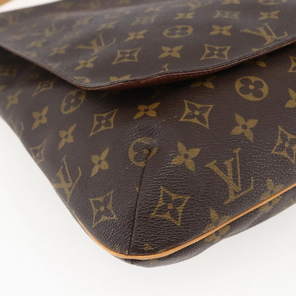 LOUIS VUITTON Monogram Musette Umhängetasche M51256 LV Auth ka2275