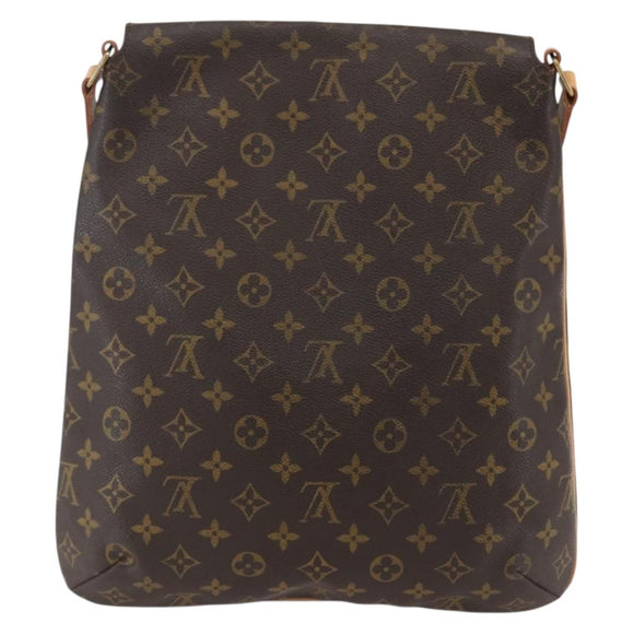 LOUIS VUITTON Monogram Musette Umhängetasche M51256 LV Auth ka2275