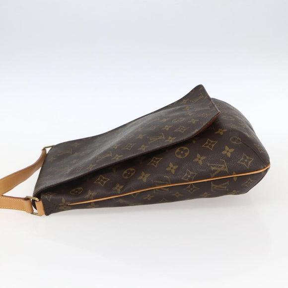 LOUIS VUITTON Monogram Musette Umhängetasche M51256 LV Auth ka2275