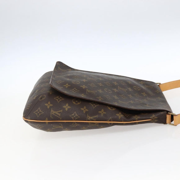 LOUIS VUITTON Monogram Musette Umhängetasche M51256 LV Auth ka2275